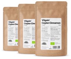 Vilgain Škorica cejlónska BIO –  3× mletá