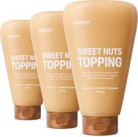 Vilgain Sweet Nuts Topping –  3× Arašidy so slaným karamelom 270 g