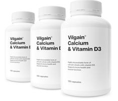 Vilgain Vápnik + Vitamín D3 –  3× 120 kapsúl