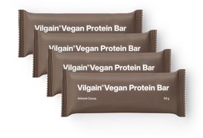 Vilgain Vegan Protein Bar –  4× mandle/kakao 50 g