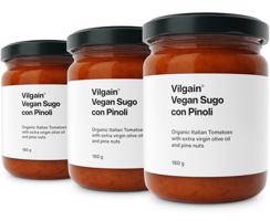 Vilgain Vegan Sugo BIO –  3× s píniovými orieškami 180 g
