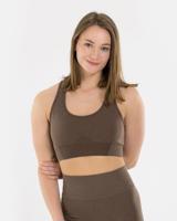 Vilgain Workout Bra – S Espresso marl